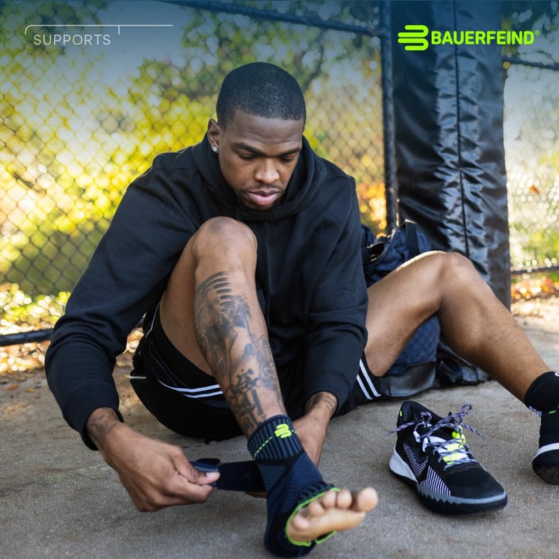 Bauerfeind Sports Ankle Support - Ankle Brace for Stabilization & Protection - Figure-8 Taping Strap - Targeted Compression - Lightweight & Durable - Image 4