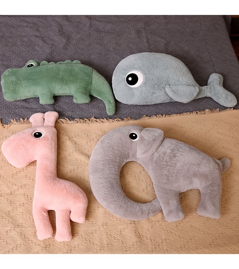 Elephant Printed Animal Throw Pillow 65cm Living Room Sofa Decoration Birthday Gift For Friends School Supplies - Image 1