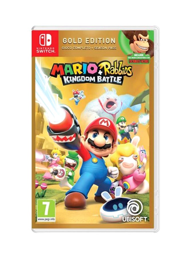 أوبيسوفت لعبة الفيديو "Mario + Rabbids Kingdom Battle Gold Edition" - مغامرة - nintendo_switch - Image 1