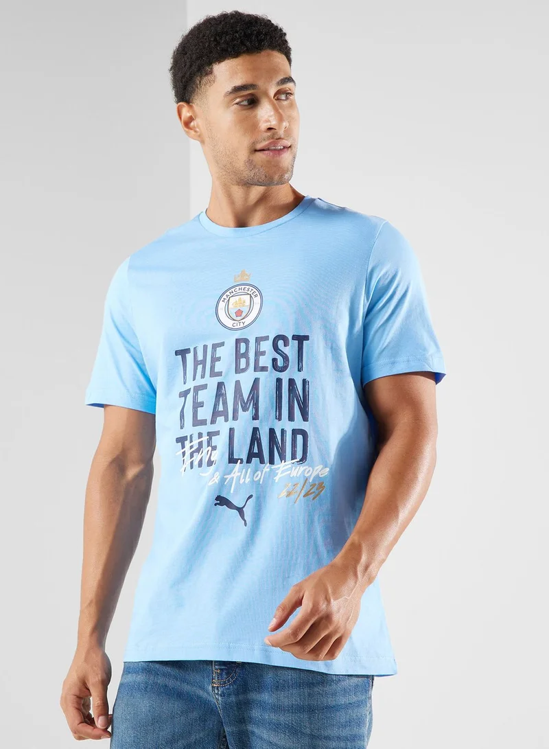 PUMA Manchester City Cl Winners T-Shirt