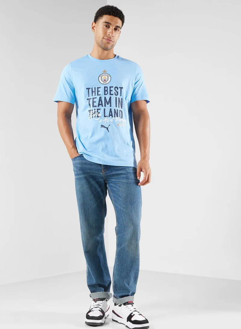 PUMA Manchester City Cl Winners T-Shirt