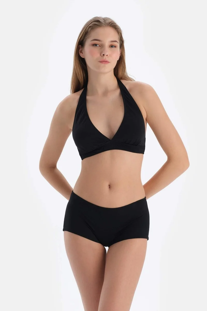 dagi Black Boyshort Bikini Bottom