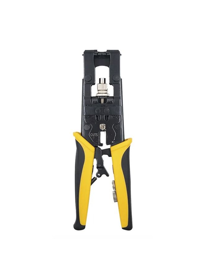 Cable Crimping Tool with Built-in Wire Cutter / HS-5082R  - Image 1