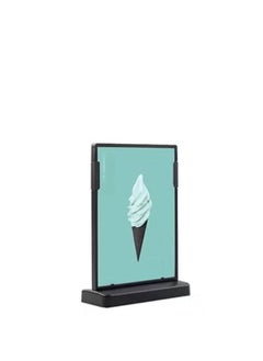 Eckek Eckek   ABS Plastic Sign Holder，Menu Displays T Shape Sign Stand  - Image 3