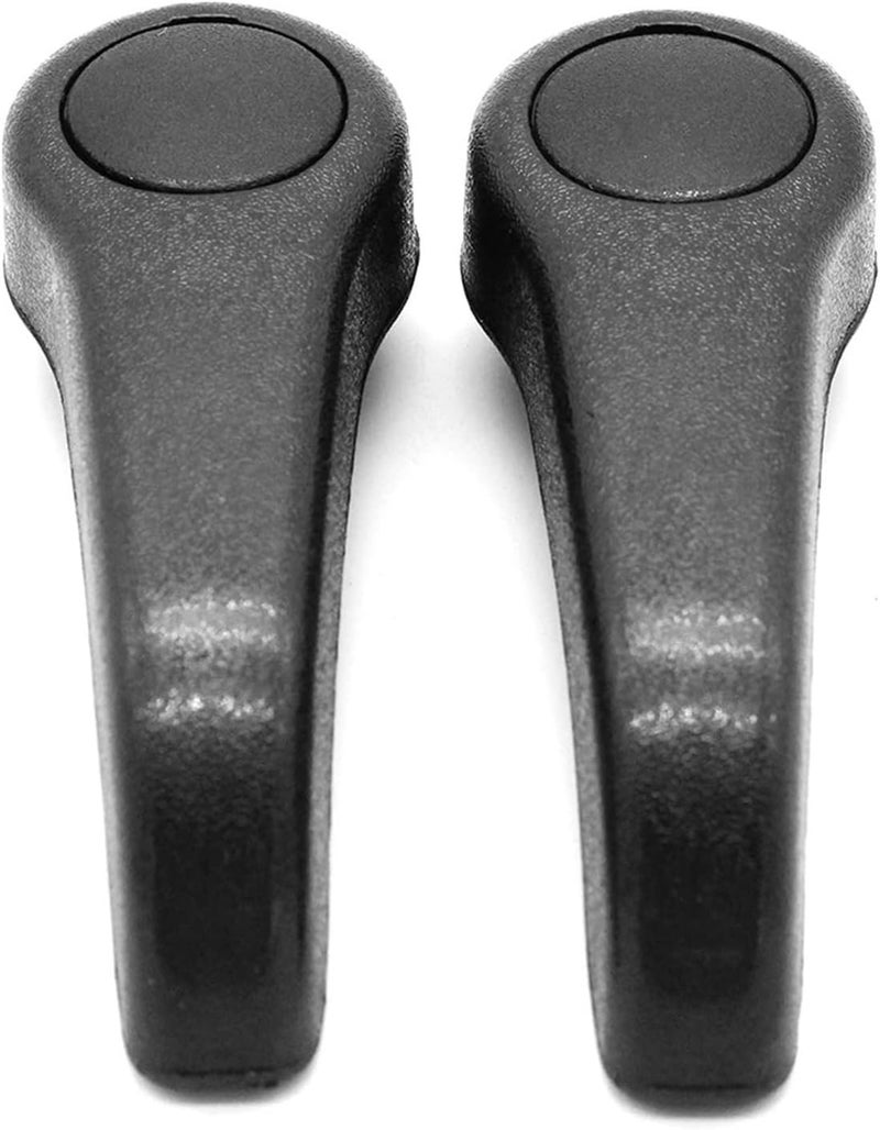 QASULER Seat Adjustment Lever Handles (Black, 2pc) - Image 2