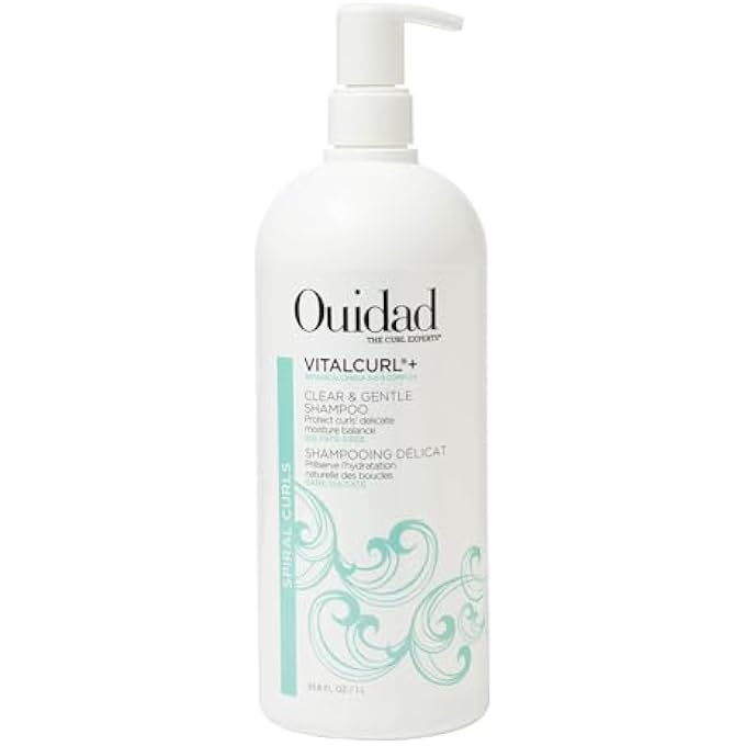 Ouidad VITALCURL+ CLEAR & GENTLE SHAMPOO, 33.8 FL OZ (PACK OF 1) - Image 1