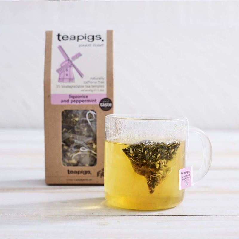 teapigs Liquorice and Peppermint Tea - 50 Count - Image 3