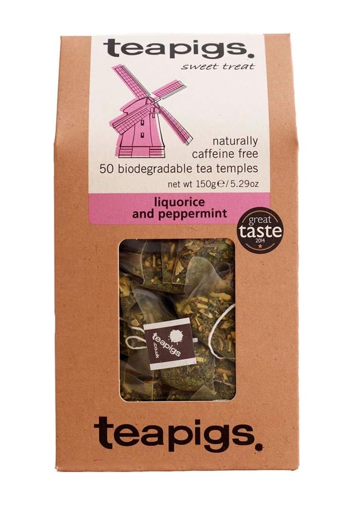 teapigs Liquorice and Peppermint Tea - 50 Count - Image 1