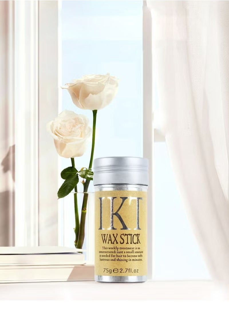 اي كي تي عصا شمع لتصفيف الشعر، ثبات قوي وطويل الأمد، شمع تصفيف غير دهني للشعر المتطاير والحواف والتجعد، مناسب للاستخدام للجنسين - Image 2