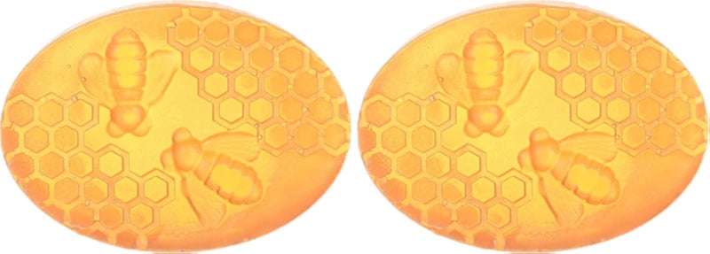 Eva Skin Care - Glycerin Soap with Honey, 100gm (Pack of 2)