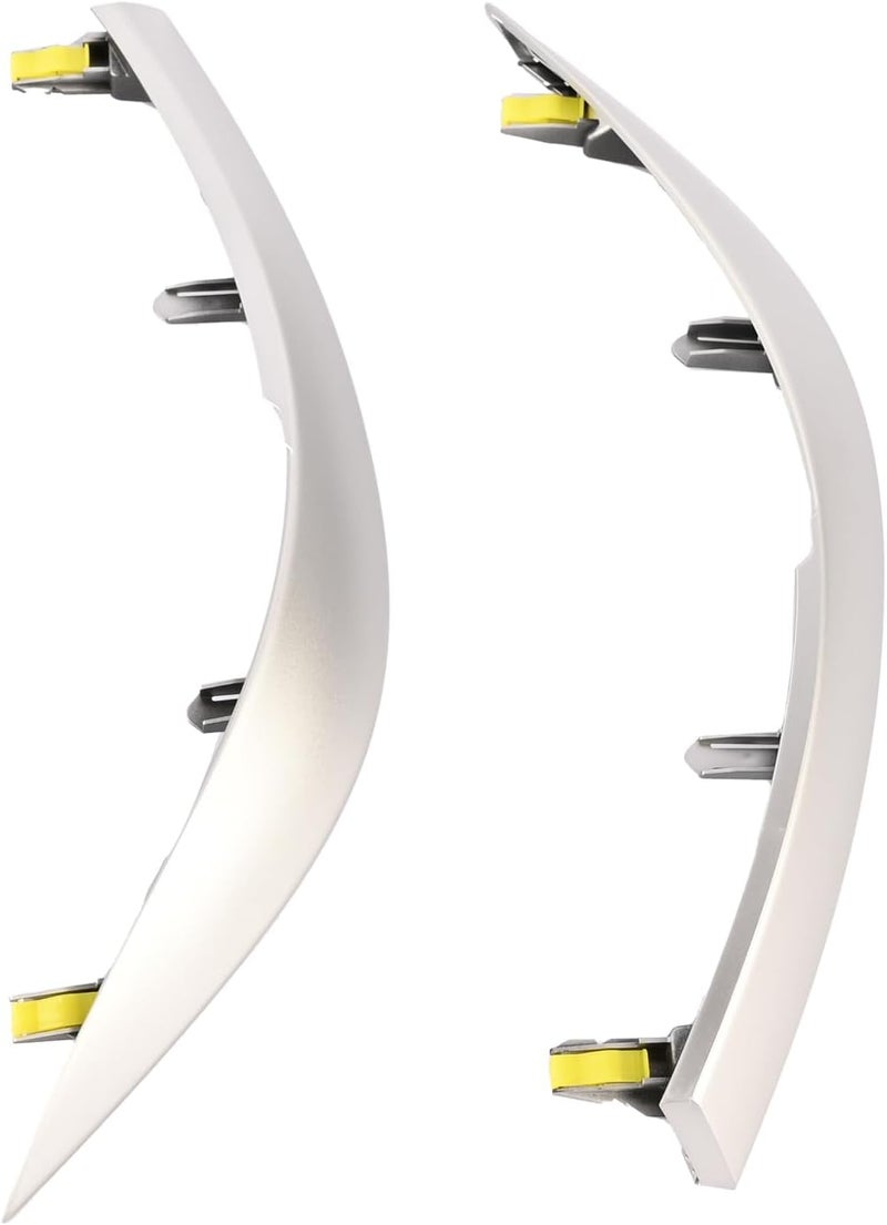 Getfarway Left & Right Upper Side Central Dashboard Cover Strip Trim 55436-02330 55435-02370 Compatible with Toyota Corolla 2010 2011 2012 2013 Dash Board A/C Outlet Air Vent Panel Trim - Image 4