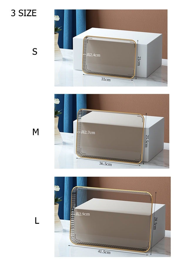 صحون Acrylic ثلاث حبّة في الطقم بمختلف القياسات - Image 2