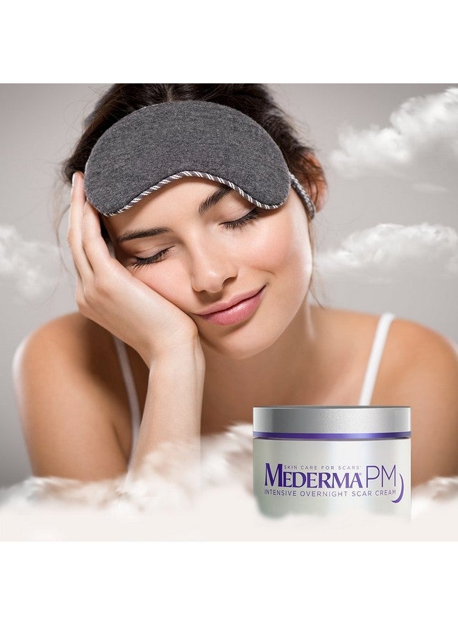 Mederma Pm Intensive Overnight Scar Cream - Works With Skin'S Nighttime Regenerative Activity - Once-Nightly Application Is Clinically Shown To Make Scars Smaller & Less Visible - 1 Ounce, Beige (302591302106) - Image 4
