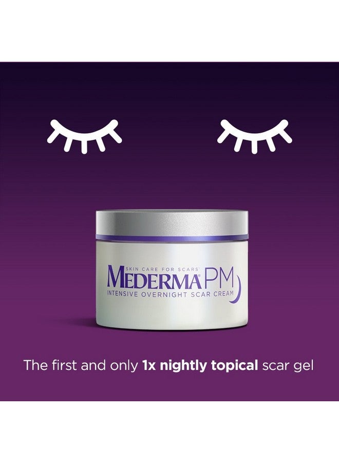 Mederma Pm Intensive Overnight Scar Cream - Works With Skin'S Nighttime Regenerative Activity - Once-Nightly Application Is Clinically Shown To Make Scars Smaller & Less Visible - 1 Ounce, Beige (302591302106) - Image 2