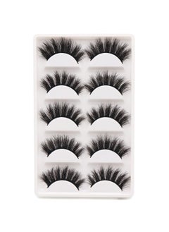 Lashes 5D Faux Mink Lashes 100% Handmade Luxurious Fake Eyelashes Lightweight Fluffy False Eyelashes 5 Pairs Pack (Fluffy) - pzsku/ZE77FB0DA8C470D76E244Z/45/_/1730892815/202582e2-54c1-46a6-b31f-a4bb480f361f