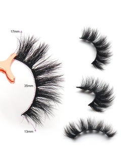 Lashes 5D Faux Mink Lashes 100% Handmade Luxurious Fake Eyelashes Lightweight Fluffy False Eyelashes 5 Pairs Pack (Fluffy) - pzsku/ZE77FB0DA8C470D76E244Z/45/_/1730892816/9e6fc18c-ed73-48a3-93f1-66c7e91a6a53