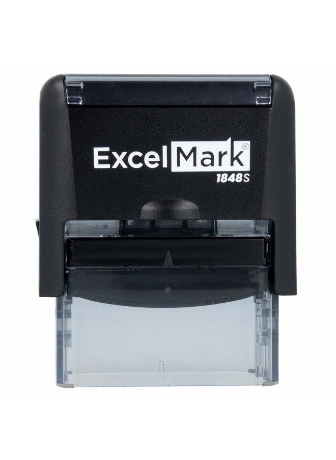 ExcelMark ختم مصرفي ذاتي الحبر للإيداع عبر الهاتف المحمول فقط باللون الأحمر  - Image 4