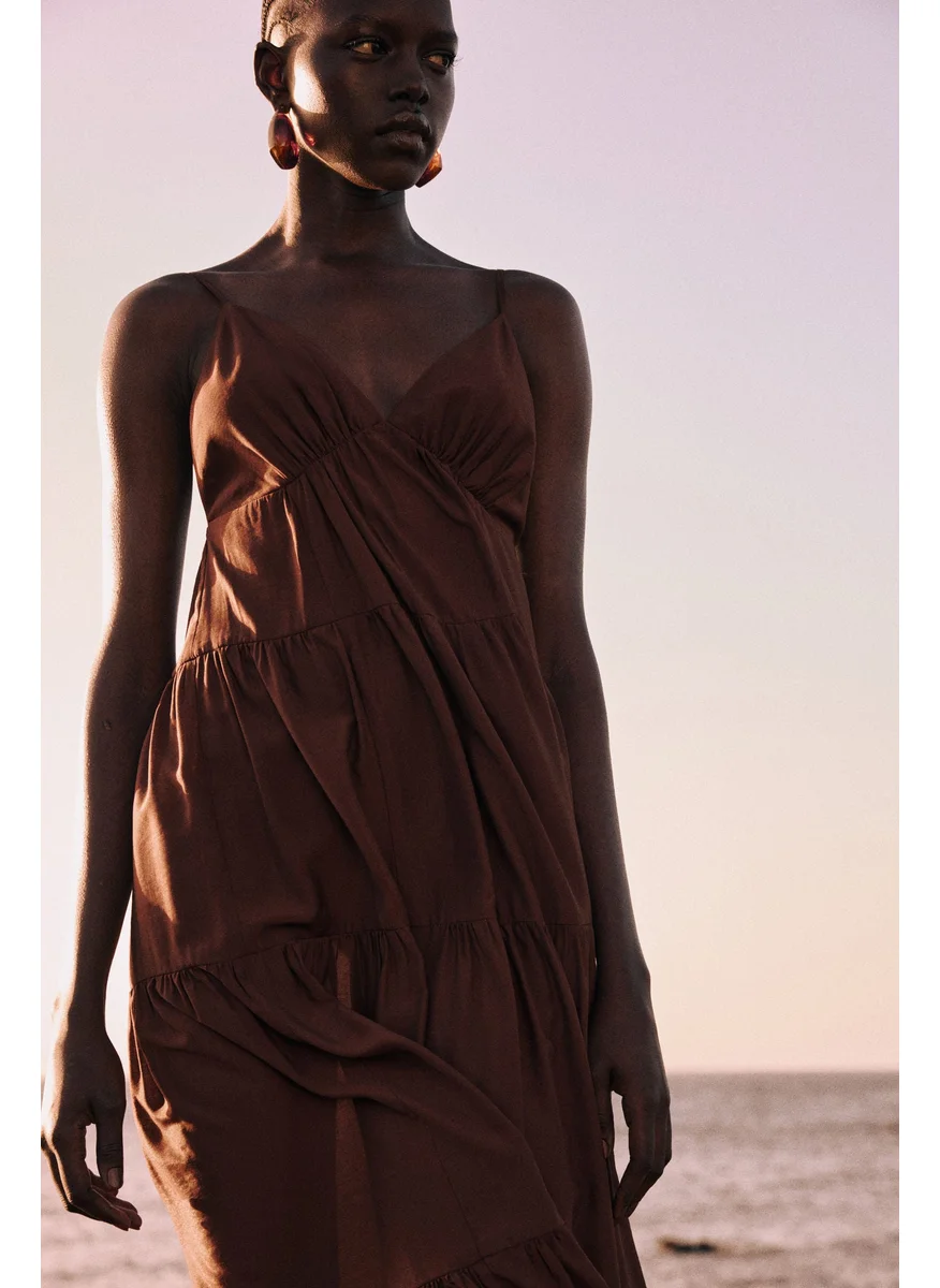 اتش اند ام Tiered Maxi Dress