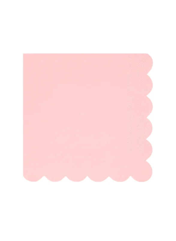 Meri Meri Cotton Candy Pink Large Napkins