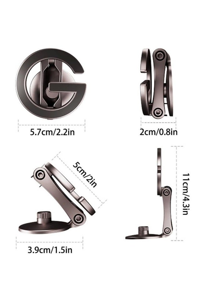 Magnetic Phone Holder, Super Strong Magnet Adhesive Phone Navigation Holder for Car, 360° Rotation Magnetic Cell Phone Holder, Suitable for All Phone - Image 2