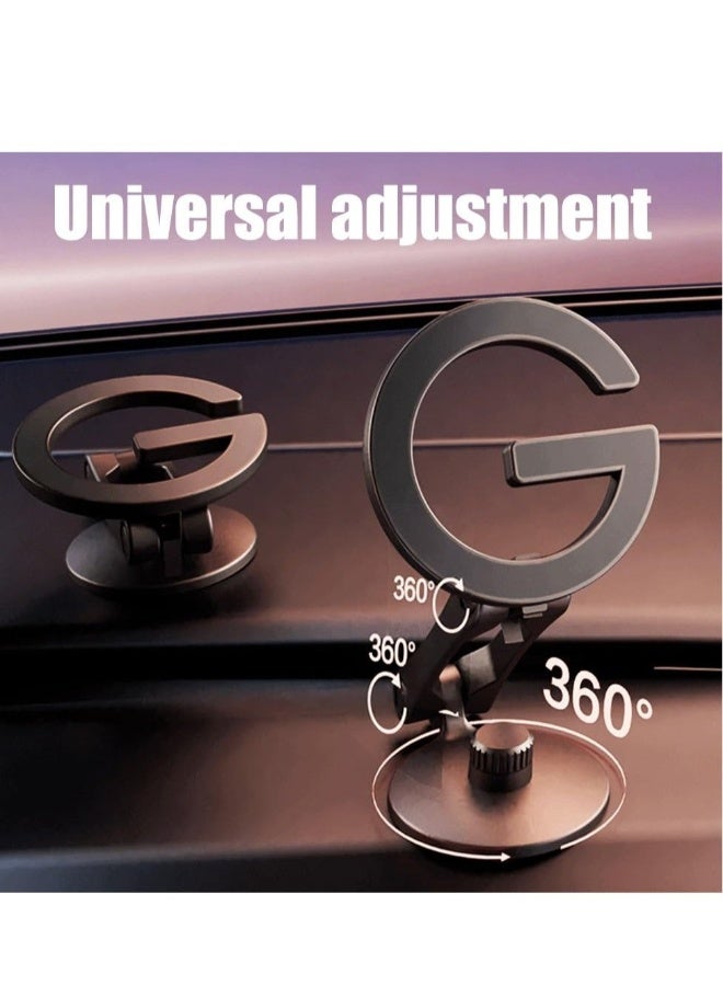 Magnetic Phone Holder, Super Strong Magnet Adhesive Phone Navigation Holder for Car, 360° Rotation Magnetic Cell Phone Holder, Suitable for All Phone - Image 3