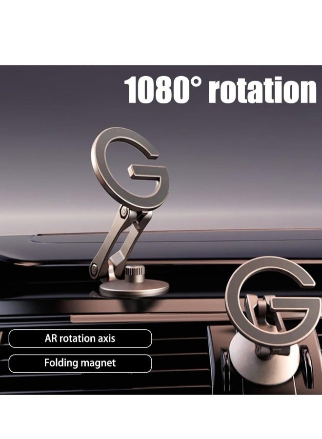 Magnetic Phone Holder, Super Strong Magnet Adhesive Phone Navigation Holder for Car, 360° Rotation Magnetic Cell Phone Holder, Suitable for All Phone - Image 4
