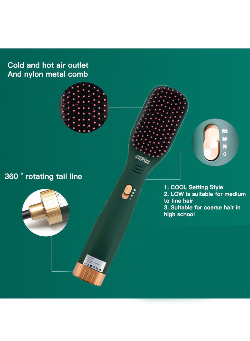 Sharpdo Hair Dryer Brush Blow Comb for with Attachment Beauty Handheld 2 In 1 Hair Dryer Comb Multifunctional Professional Electric Household Hair Dryer Comb for Women Men - Image 5