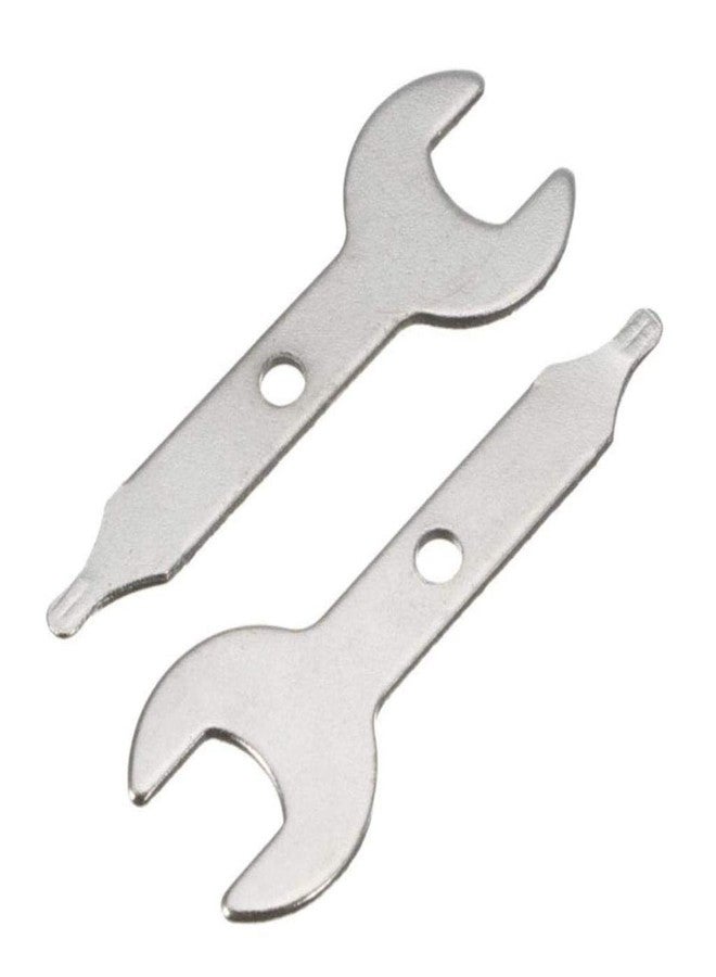 MauSong 2pcs Stainless Steel Collet Wrench Key 3/8 Inch Wrench Rotary Tool Nut Spanner for Engraving Equipment - Image 1