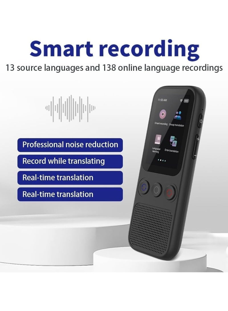 NajmStyle Language Translator Device, Real Time Two Way Language Translator with 138 Languages, Accurate Word/Online/Offline/AI/Voice Translation, Instant Translator for Business, Learning, Travel - Image 5