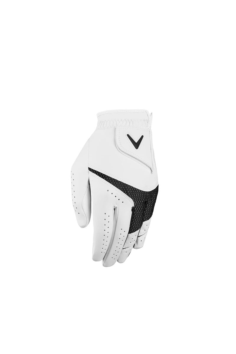 Callaway قفاز كالاواي جولف ويذر سبان (يُرتدى على اليد اليسرى، أبيض، متوسط، للرجال) - Image 2