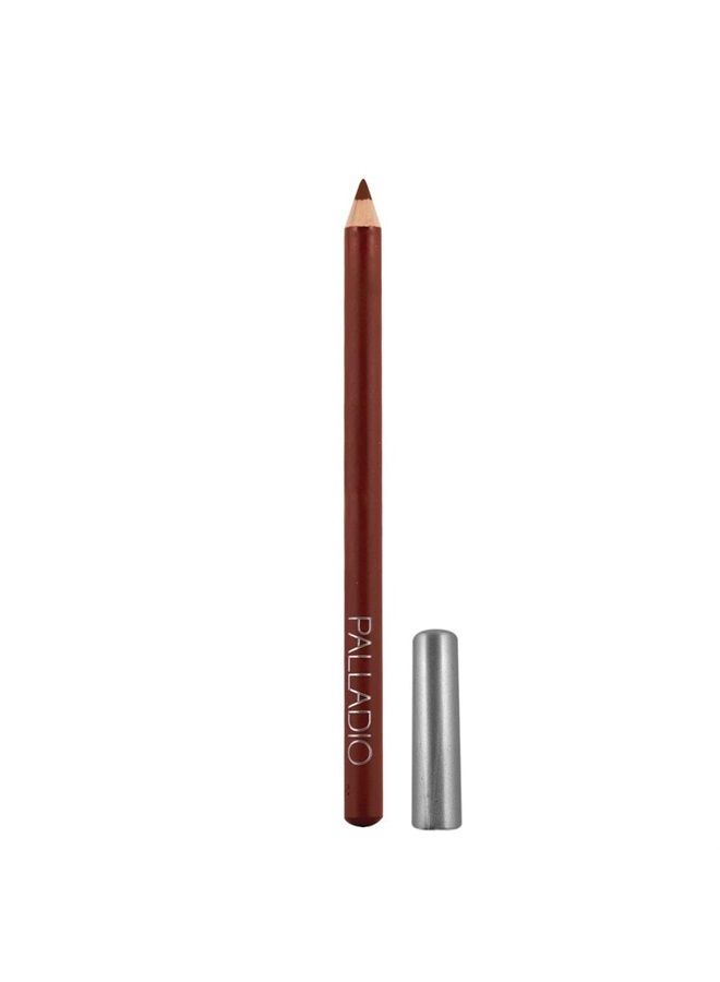 PALLADIO Lip Liner Pencil, Wooden, Firm yet Smooth, Contour and Line with Ease, Perfectly Outlined Lips, Comfortable, Hydrating, Moisturizing, Rich Pigmented Color, Long Lasting, Walnut - Image 5