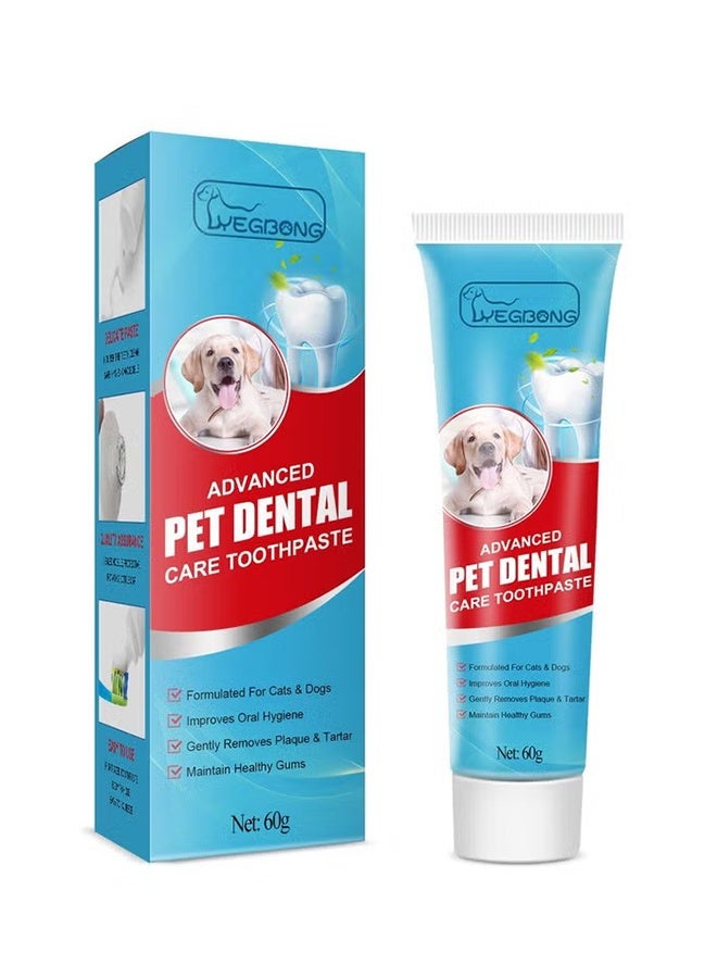 YEGBONG ADVANCED Pet Dental Care Toothpaste,Tooth Cleaning Spray for Dogs and Cats, Oral Spray for Pets, Toothpaste for PETs, for Cleaning PET Teeth and PET Breath, Against Plaque, Tartar - Image 1