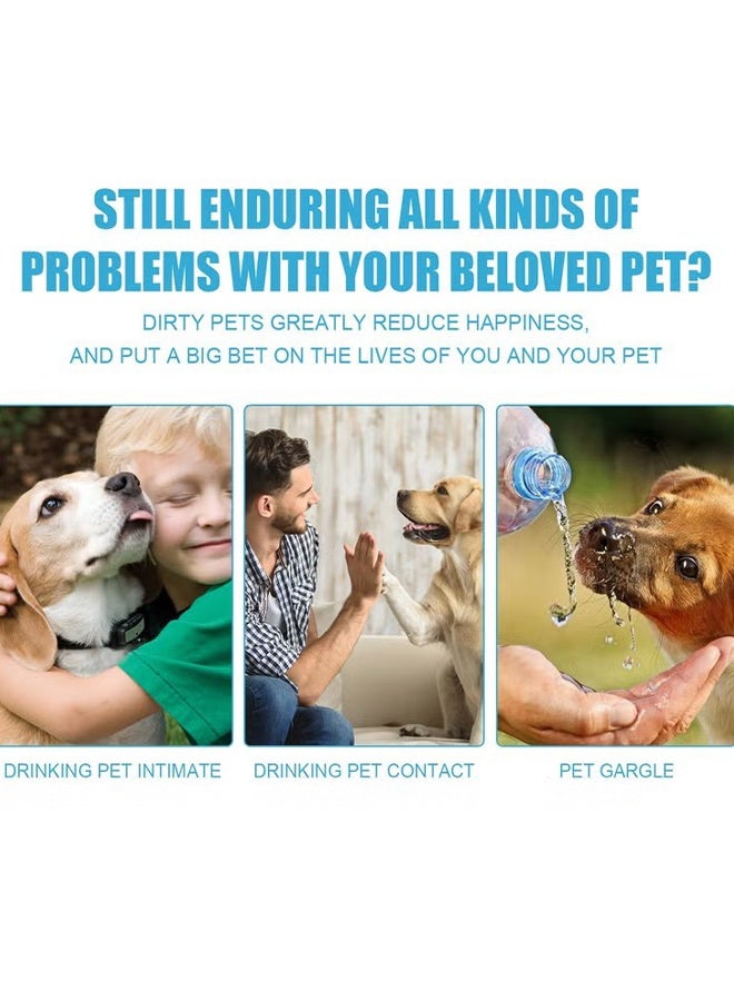 YEGBONG ADVANCED Pet Dental Care Toothpaste,Tooth Cleaning Spray for Dogs and Cats, Oral Spray for Pets, Toothpaste for PETs, for Cleaning PET Teeth and PET Breath, Against Plaque, Tartar - Image 2