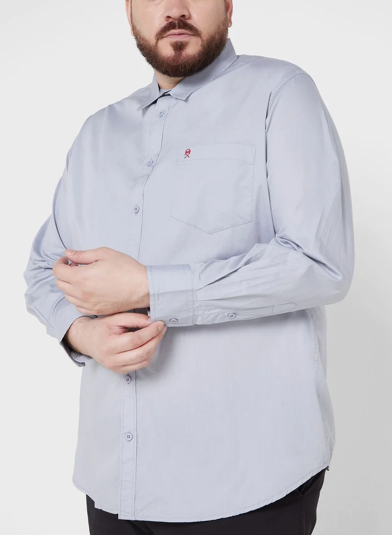 توماس سكوت Thomas Scott Plus Size Cotton Casual Shirt