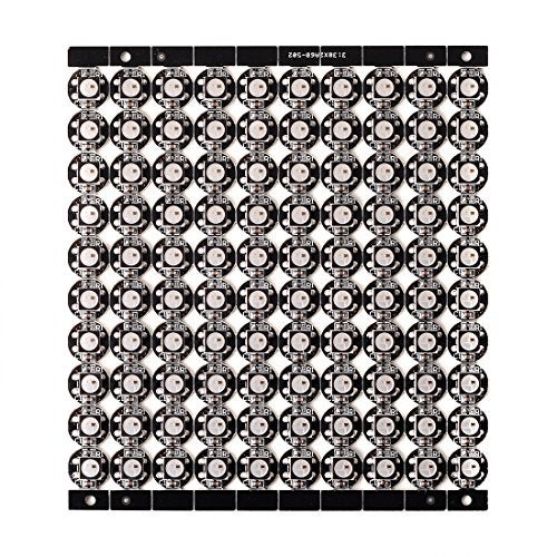 BTF-LIGHTING WS2812B 100PCS 5050SMD Individually Addressable Smart RGB LED Pixel for Arduino Single 1-led RGB LED Module Pixels Color Light Black PCB Only DC5V Christmas(No Adapter or Controller) - Image 5