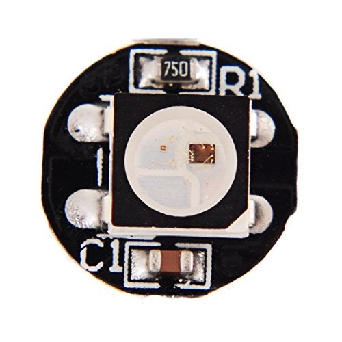 BTF-LIGHTING WS2812B 100PCS 5050SMD Individually Addressable Smart RGB LED Pixel for Arduino Single 1-led RGB LED Module Pixels Color Light Black PCB Only DC5V Christmas(No Adapter or Controller) - Image 3