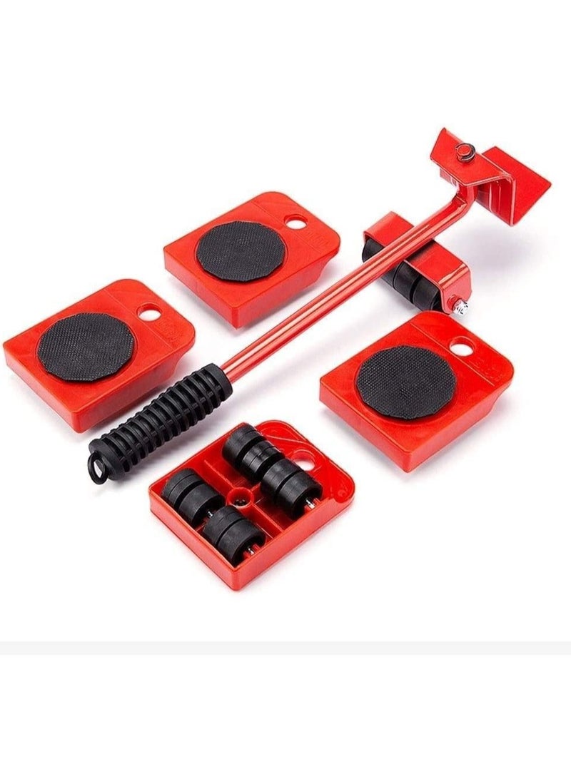 BEYTOR 5-Piece Furniture Furniture Mover Rollers Lifter Tool Set Suitable for Sofas Couches and Refrigerators - Image 1