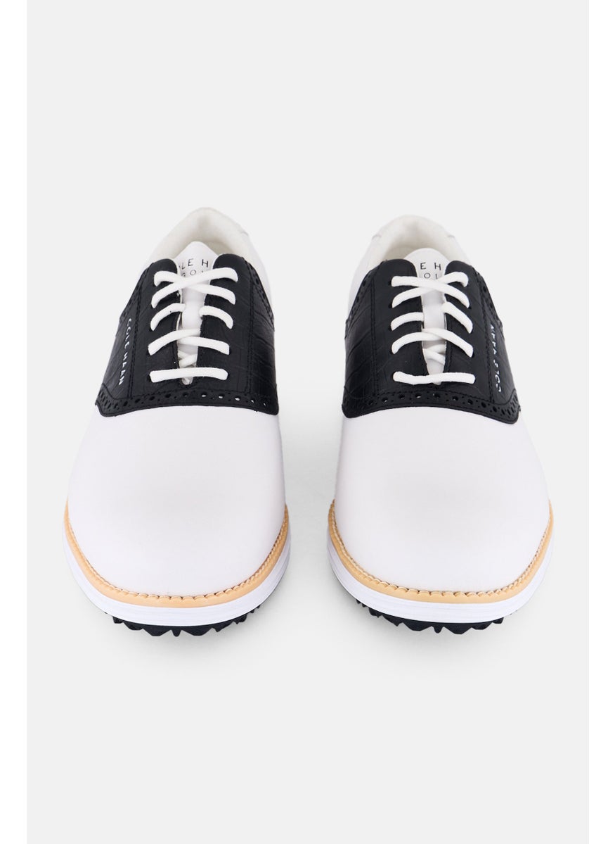 COLE HAAN Men Lace Up Casual Shoes, White  - Image 3