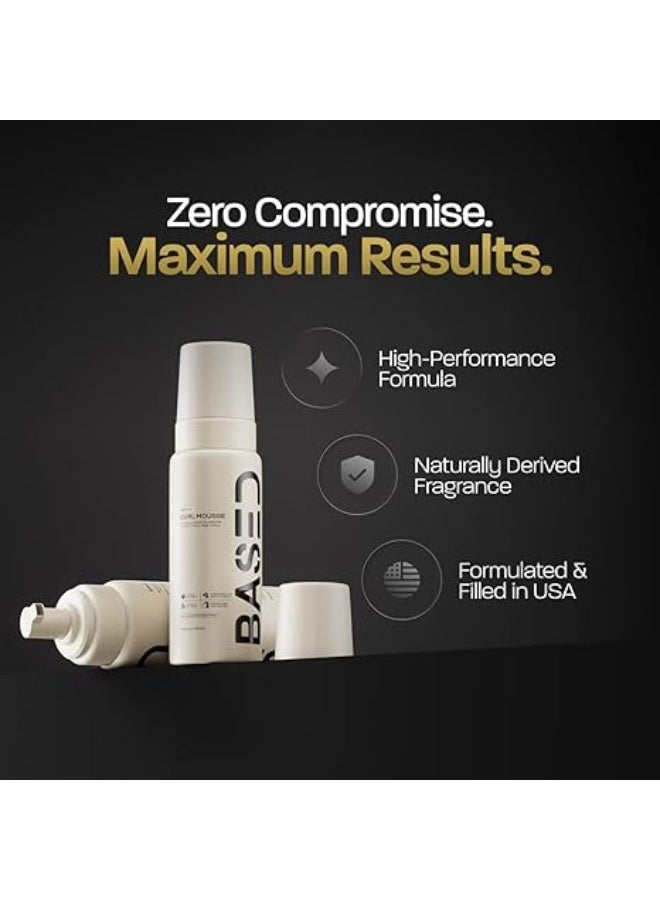 استنادا الي Curl Mousse - حجم فوري وتعريف مع عقد مرن - صيغة خفيفة الوزن مع بروتين الأغاف والأرز - غير سامة، خالية من السيليكون لجميع أنواع Curl (6.8 أوقية فلورية، حزمة من 1) - Image 2