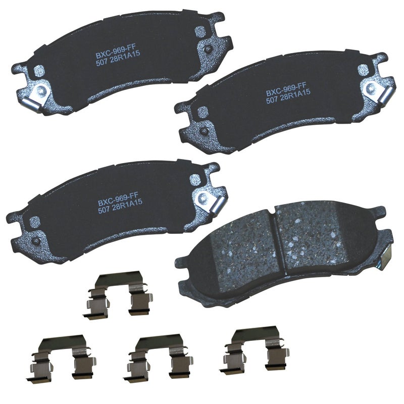 Bendix Premium SBC507 Ceramic Front Brake Pads for Saturn SC 1992-1991, SC1 2002-1993, SC2 2002-1993, SL 2002-1991, SL1 2002-1991, SL2 2002-1991, SW1 1999-1993, SW2 2001-1993 - Image 4