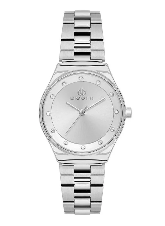 BIGOTTI Bigotti - Raffinato Women Watch | Stainless SteelBrass Case | Analog | Round Dial | Mineral Glass | Japanese Quartz | Water Resistant 30 Meters