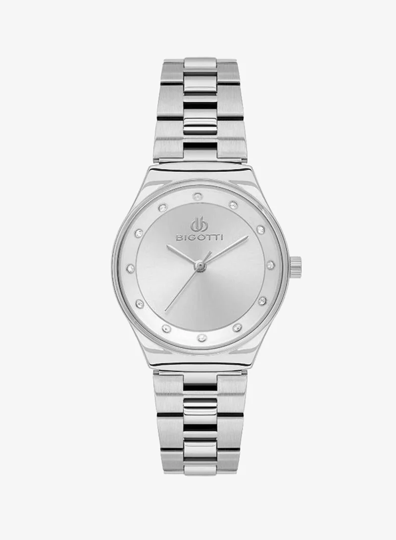 BIGOTTI Bigotti - Raffinato Women Watch | Stainless SteelBrass Case | Analog | Round Dial | Mineral Glass | Japanese Quartz | Water Resistant 30 Meters