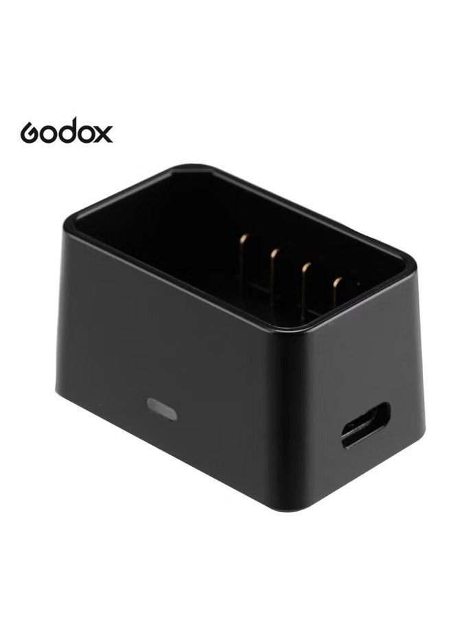 جو بوكس VC26 بطارية USB شاحن DC 5 فولت مدخل DC 8.4 فولت مخرج لشحن Godox V1S V1C V1N V1F V1O V1P بطارية فلاش ذات رأس دائرية - Image 2