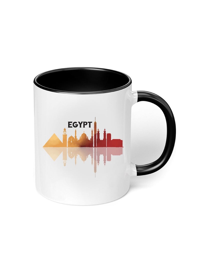 كوب قهوة أسود لليوم الوطني المصري - هدية لكل مصري - مثالي لعيد الاستقلال المصري - 11 أونصة - Image 5