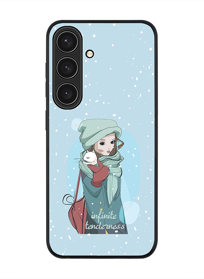 Stylizedd For Samsung Galaxy S25 5G Case,Slim fit Camera Protection, Shockproof Thin Phone cover  - Infinite Tenderness - Image 1