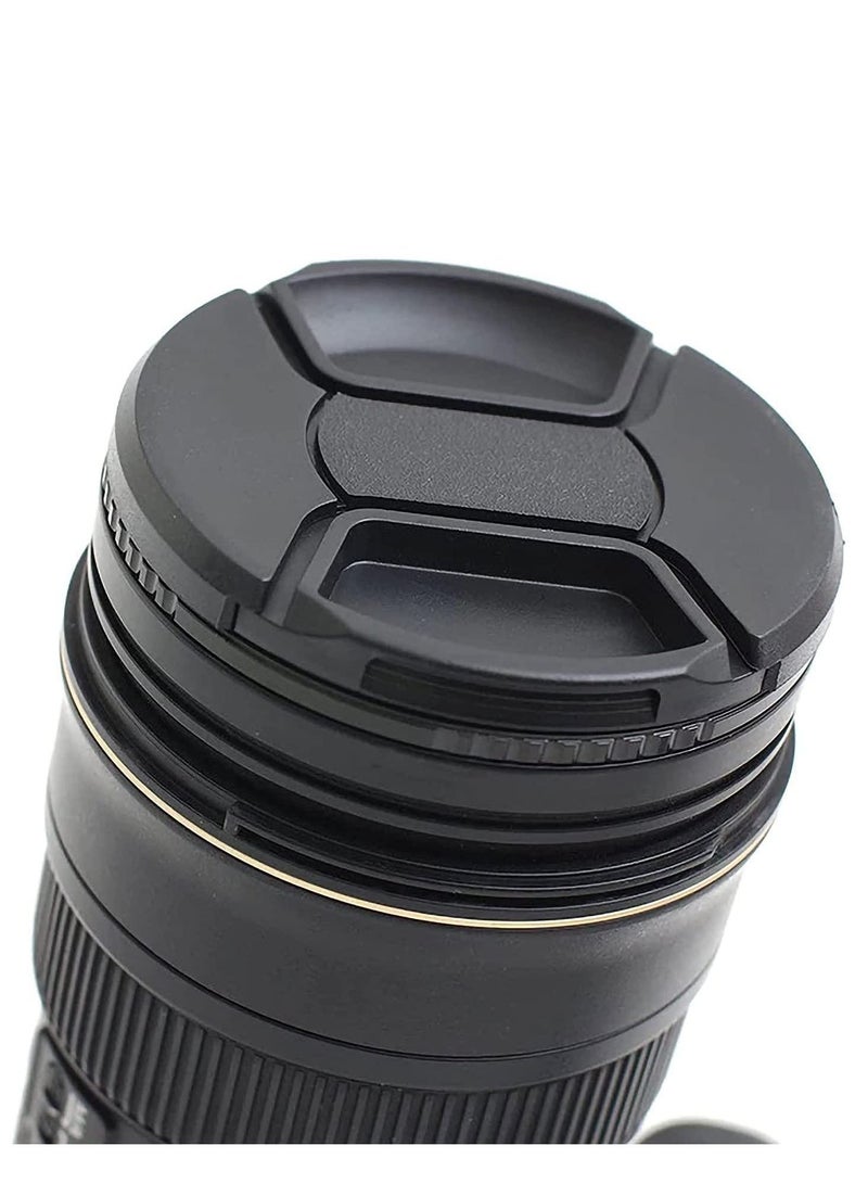 Coopic 2 x 62mm Lens Cap Front Cover Protector Snap On Center Pinch for Camera Canon Nikon Sony DSLR - Image 5