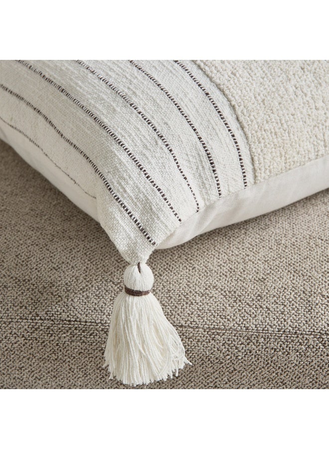 Home Box Trace Tuft Border Stripe Cushion for Home - Image 3