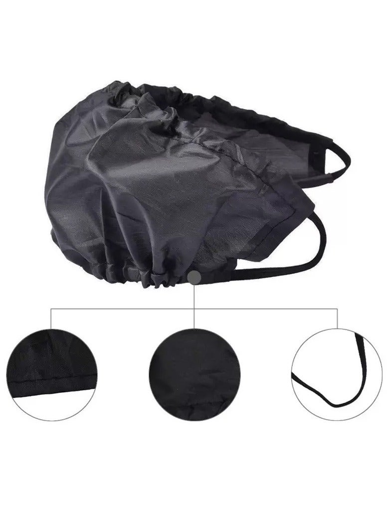 Beard Caps Beard Bonnet, 3 Pack Men Beard Bib Black Beard Covers Soft - Image 5