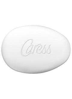 Caress Aress Beauty Bar Soap For Visibly Soft Skin Brazilian Gardenia & Coconut Milk With Floral Oil Essence 3.15 Oz 3 Bars  - Image 3
