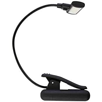 VIPREKHO Adjustable Book Reading Light Easy Clip COB LED Book Light Flexible Night Reading Clip Light Laptop Music Stand Lamp LED Light for Reading Study Pack of 1 - Image 1